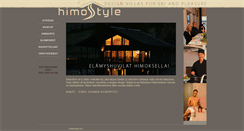 Desktop Screenshot of himostyle.fi